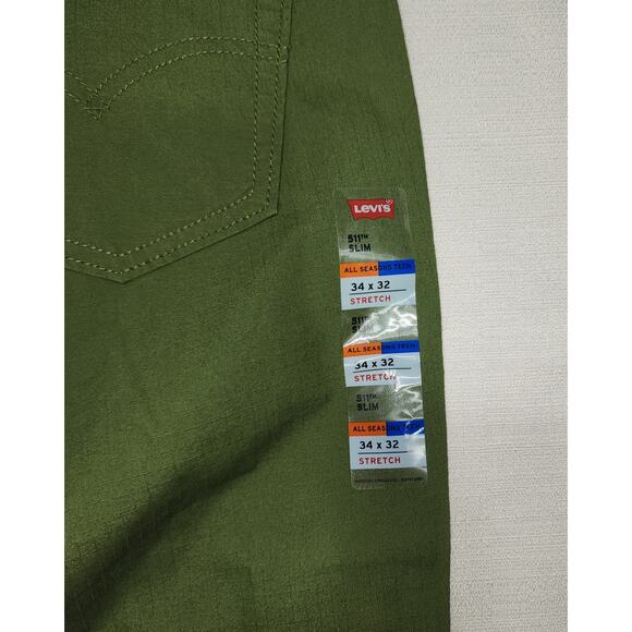 Levi's performance 511 slim fit pants W34''xL32'' - Picture 5 of 7